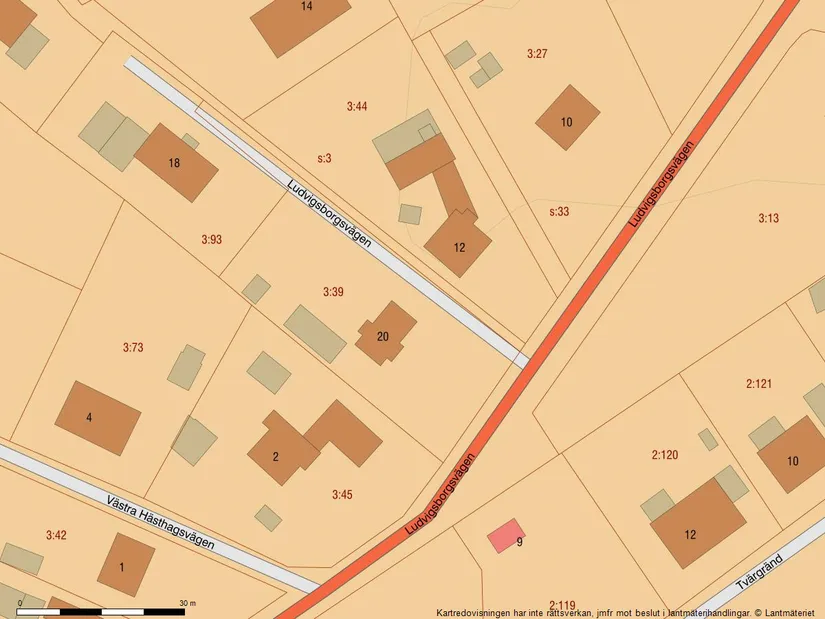 Villa, Ludvigsborgsvägen 20, Ludvigsborg, Hörby