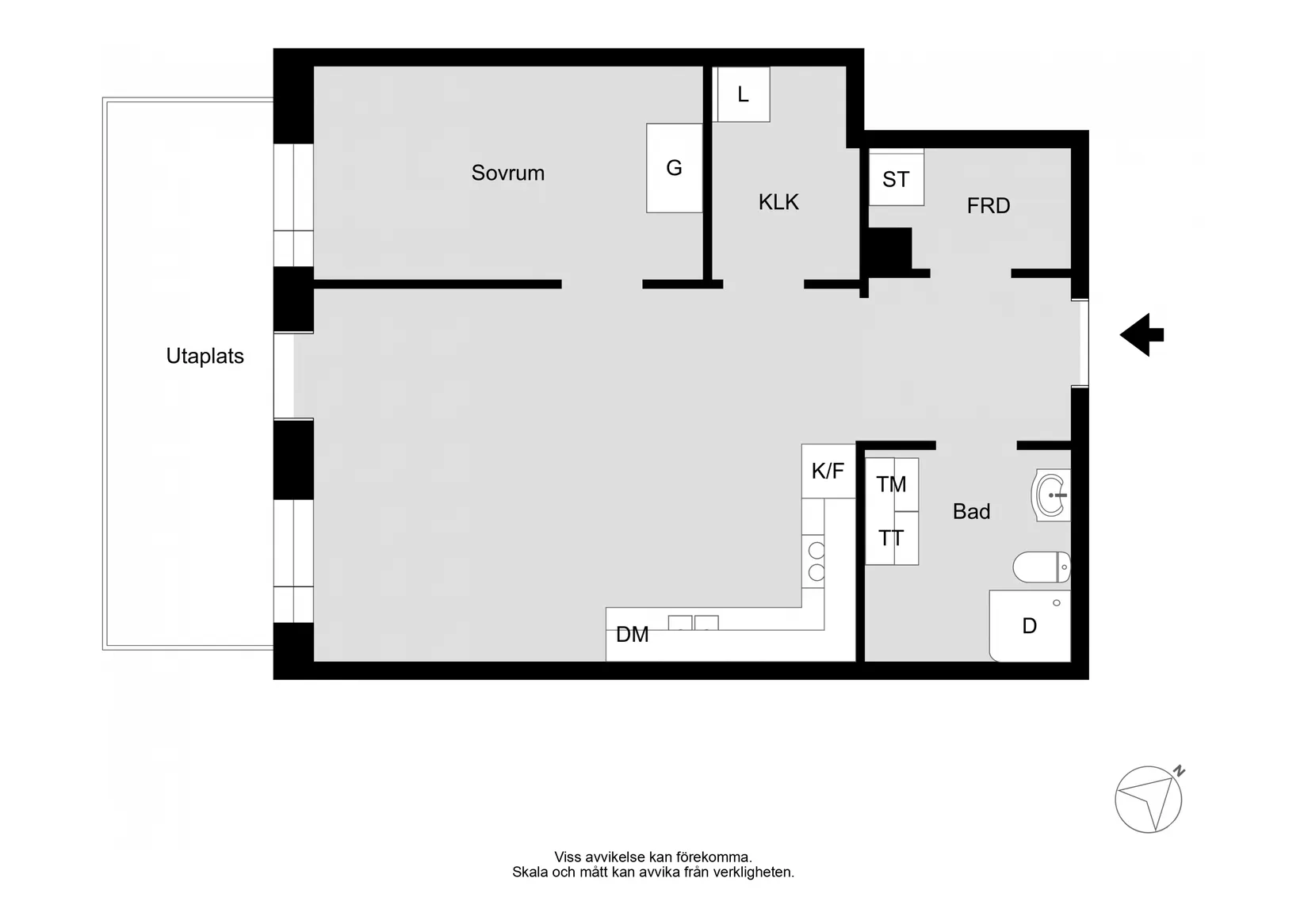Bostadsrätt, Råbyvägen 41, Kvarngärdet, Uppsala