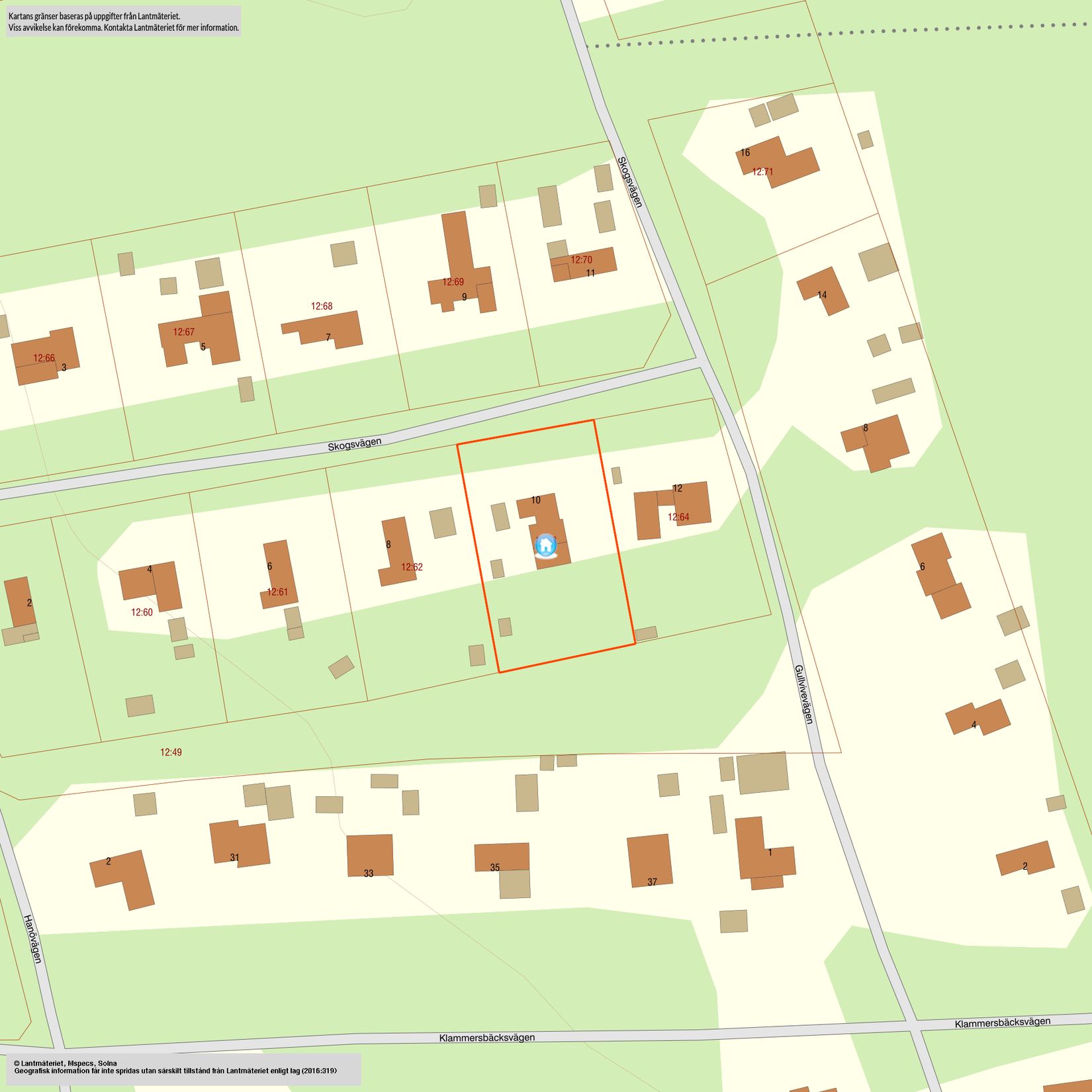 Villa, Skogsvägen 10, Havängs sommarby, Simrishamn