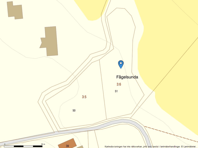 Tomt, Fågelsunda 51, Frösunda, Vallentuna