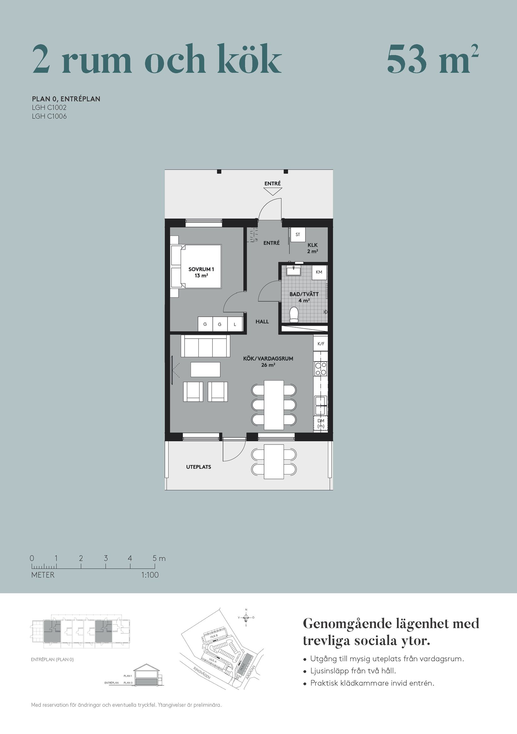 Bostadsrätt, Ringvägen, lgh C1006, Gammelbyn, Östhammar