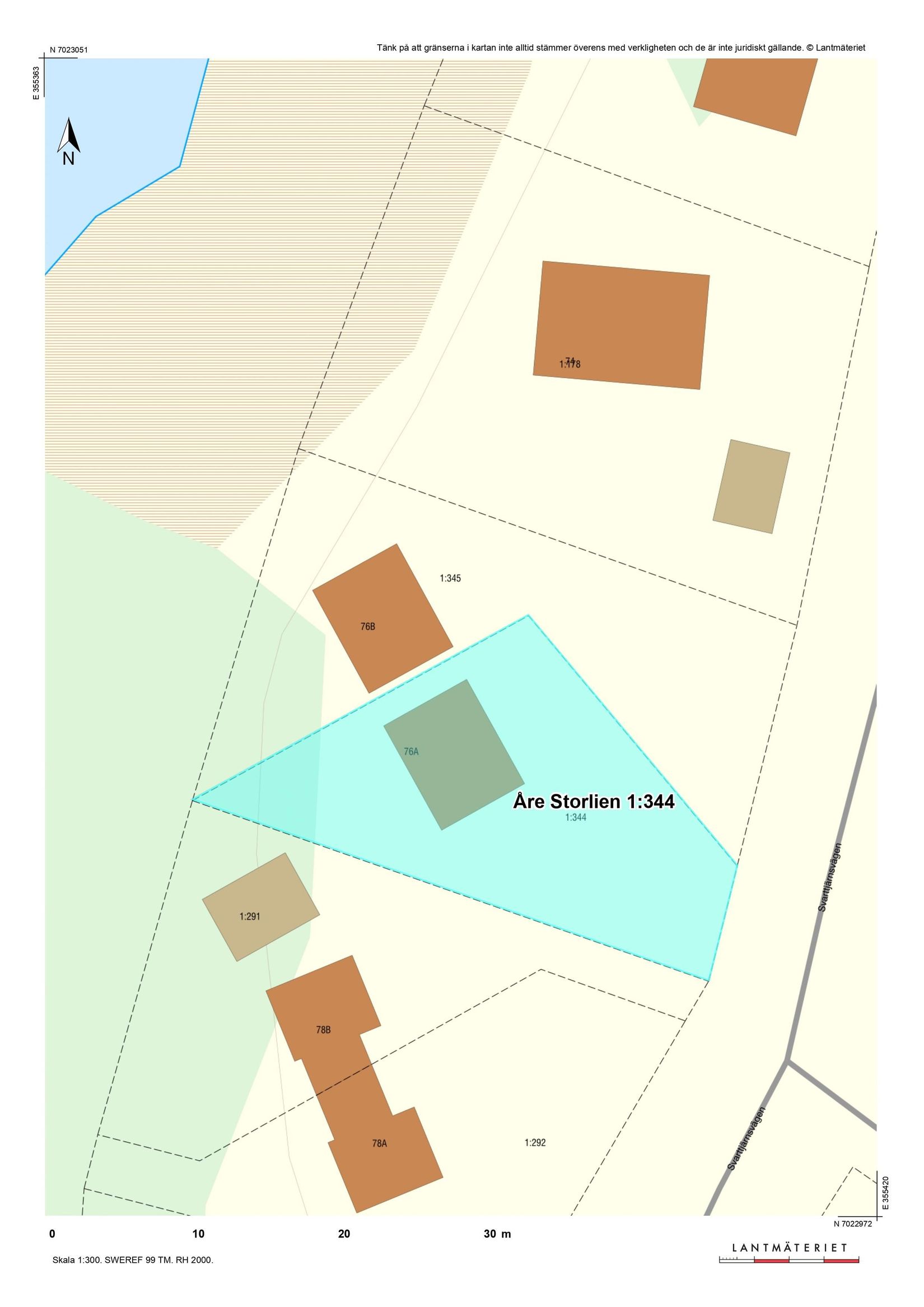 Fritidshus, Svarttjärnsvägen 76A, Storlien, Åre