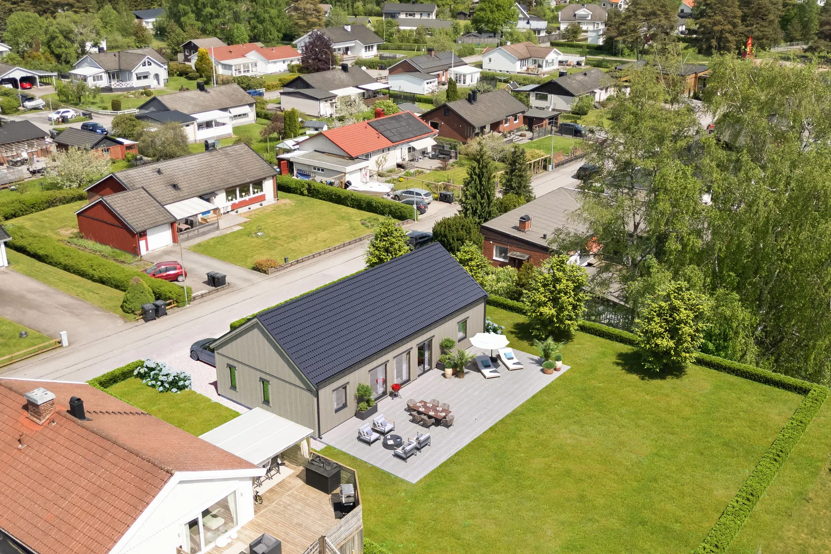 Tomt, Ekvägen 4, Fristad, Borås
