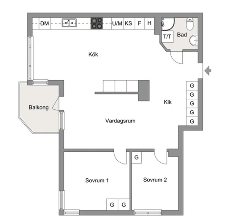 Bostadsrätt, Mjölnerbacken 34, Rissne, Sundbyberg