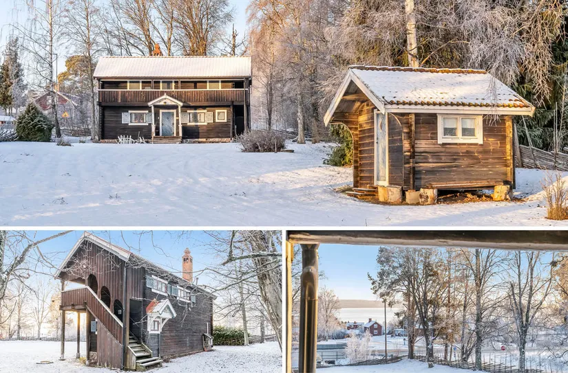 Fritidshus, Kvarnströms väg 1, Vikarbyn, Rättvik