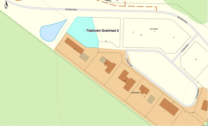 Tomt, Ljungsvängen 2, Tidaholm