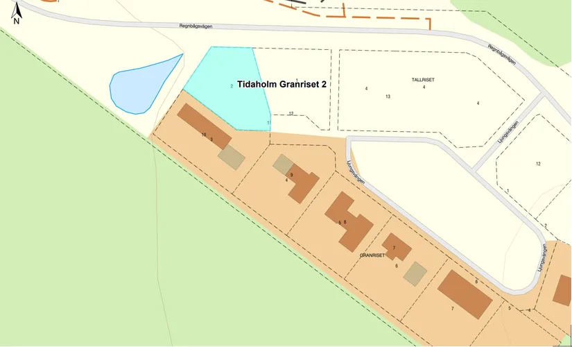 Tomt, Ljungsvängen 2, Tidaholm