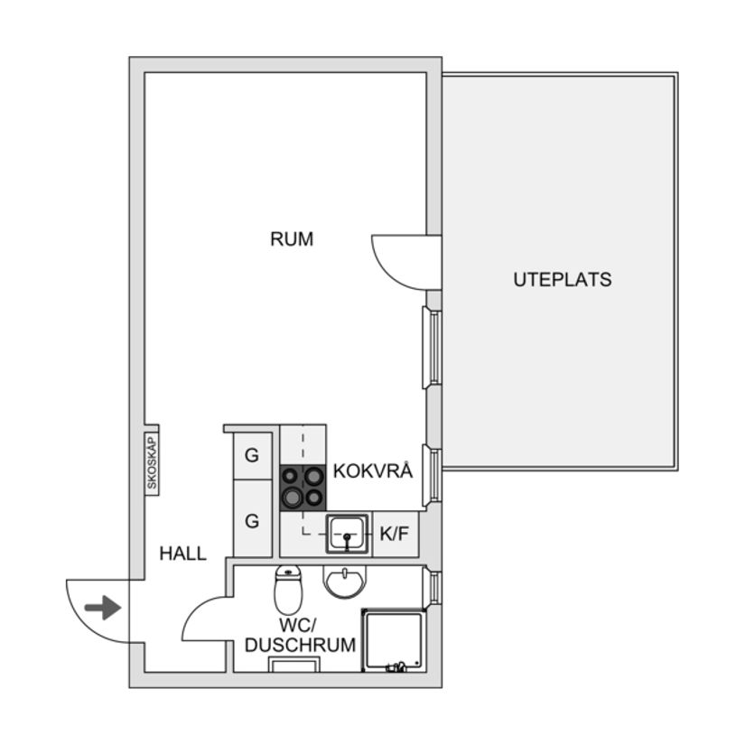 Bostadsrätt, Månadsvägen 31, entréplan, Jakobsberg, Järfälla