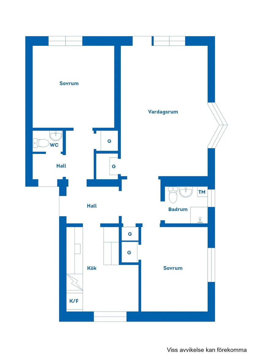 Bostadsrätt, Mellankullagatan 8A, Väster, Hässleholm