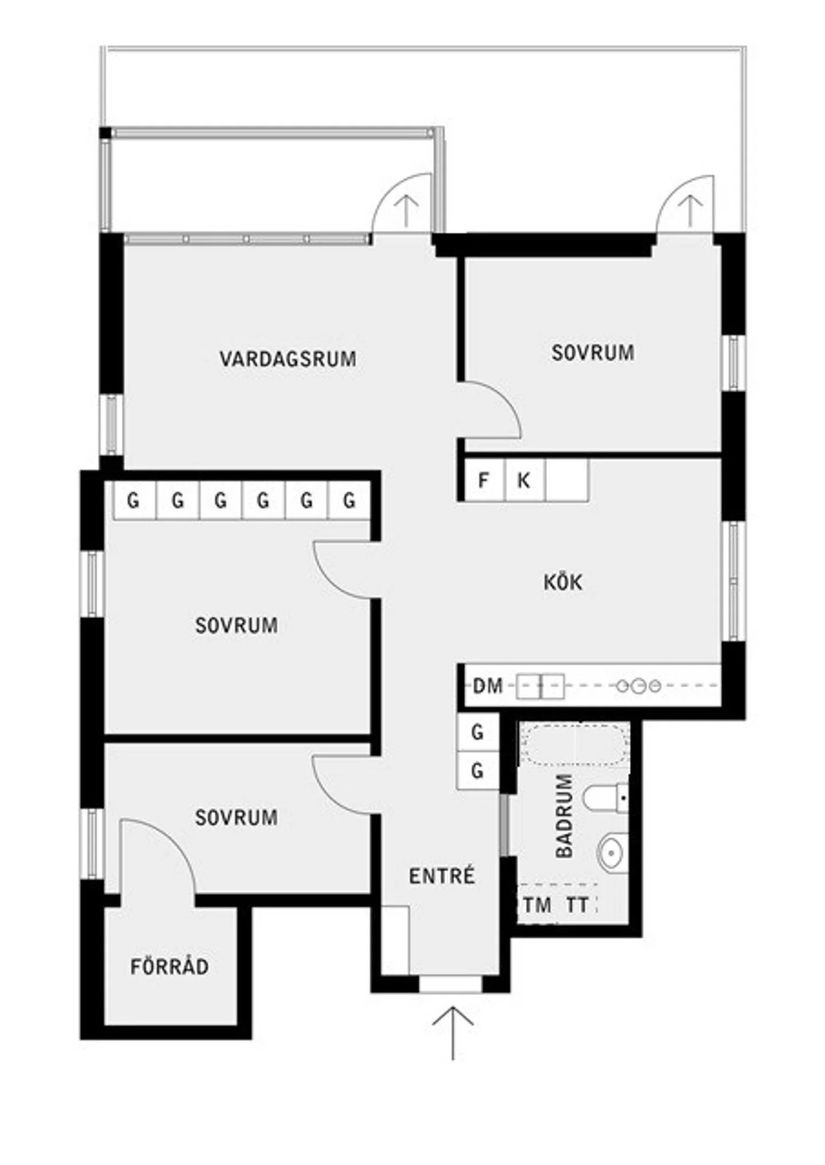 Bostadsrätt, Ugglevägen 6, Ullna strand, Täby