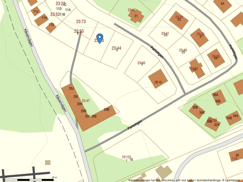 Tomt, Parkstigen 7, Härjedalen