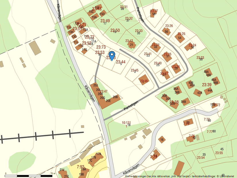 Tomt, Parkstigen 7, Härjedalen