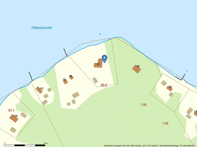 Fritidshus, Fälesön 92, Nyborgs skärgård, Kalix