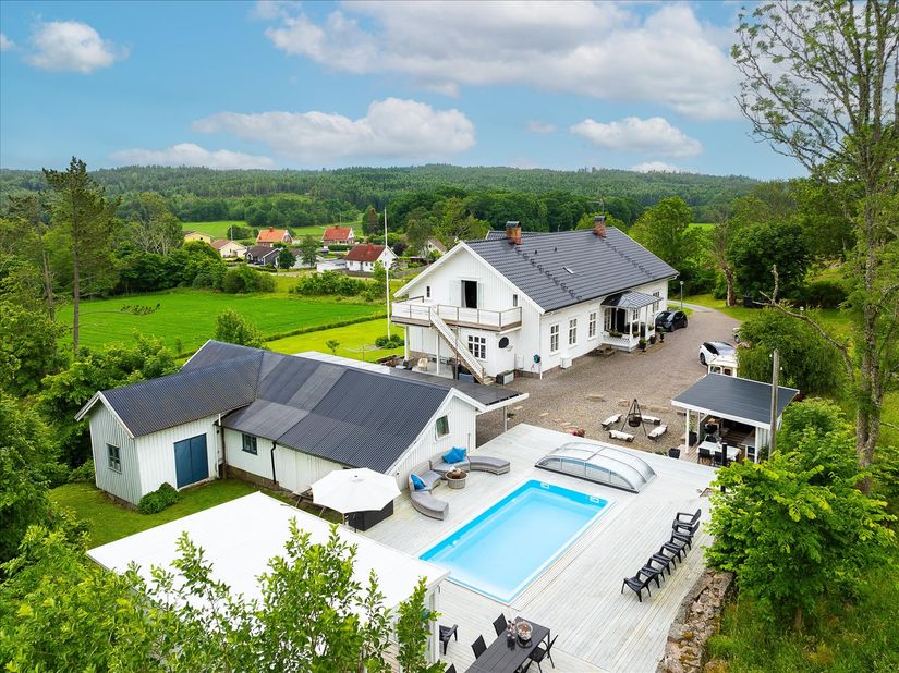 Villa, Kville prästgård, Kville, Tanum