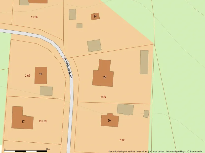 Villa, Trollskuruvägen 22, Rättvik