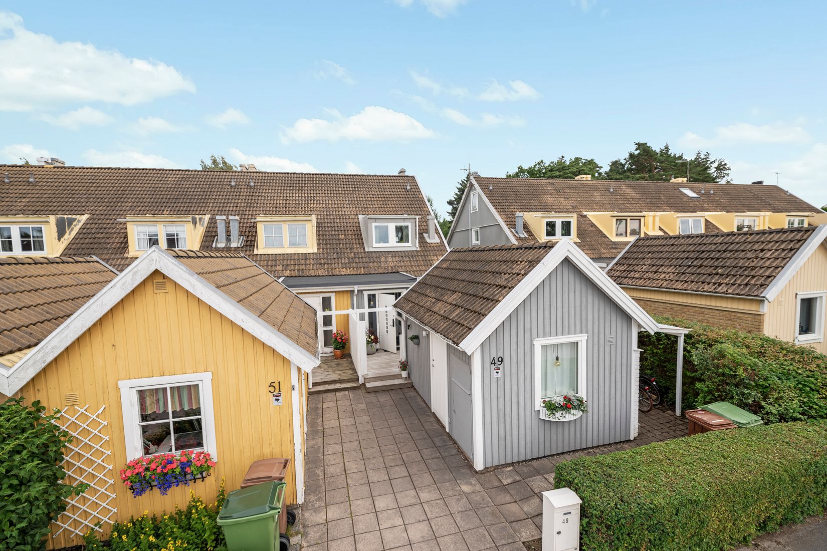 Radhus, Nöthårsvägen 49, Nåntuna, Uppsala