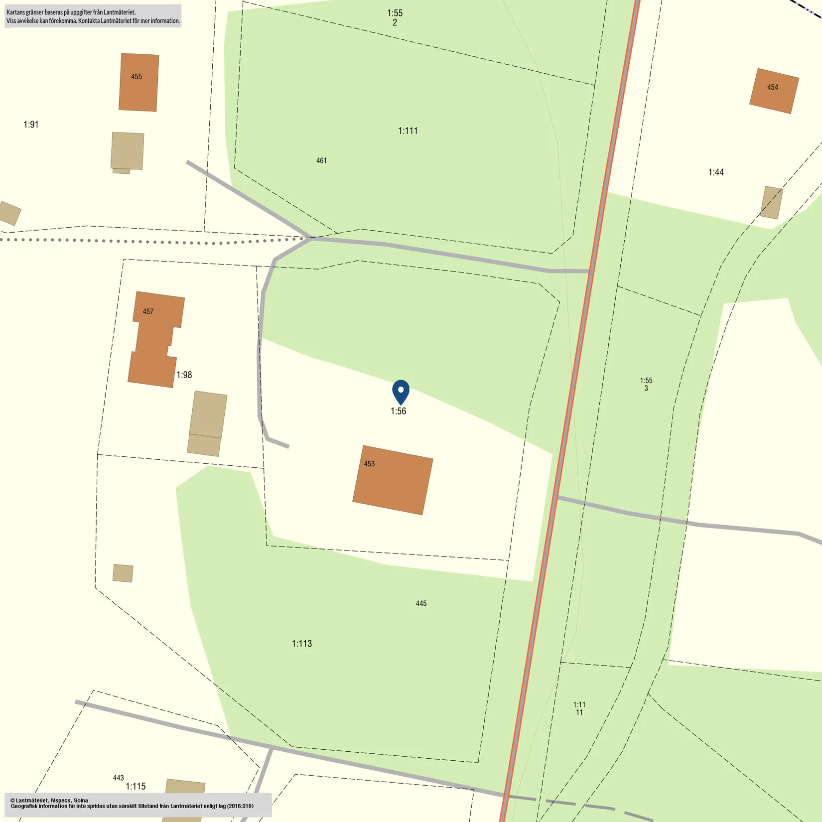 Villa, Botorpsheden 453, Botorpsheden, Karlstad