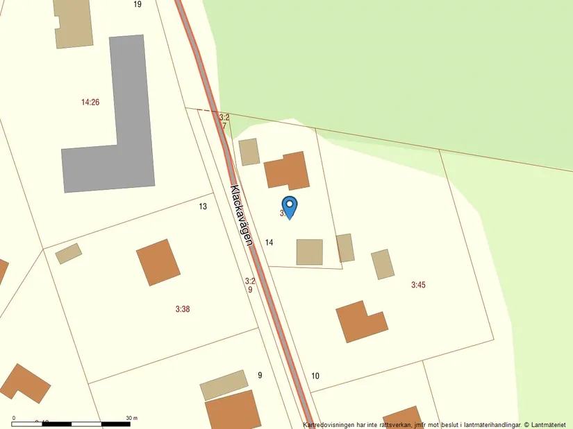 Fritidshus, Klackavägen 14, Ivö, Kristianstad