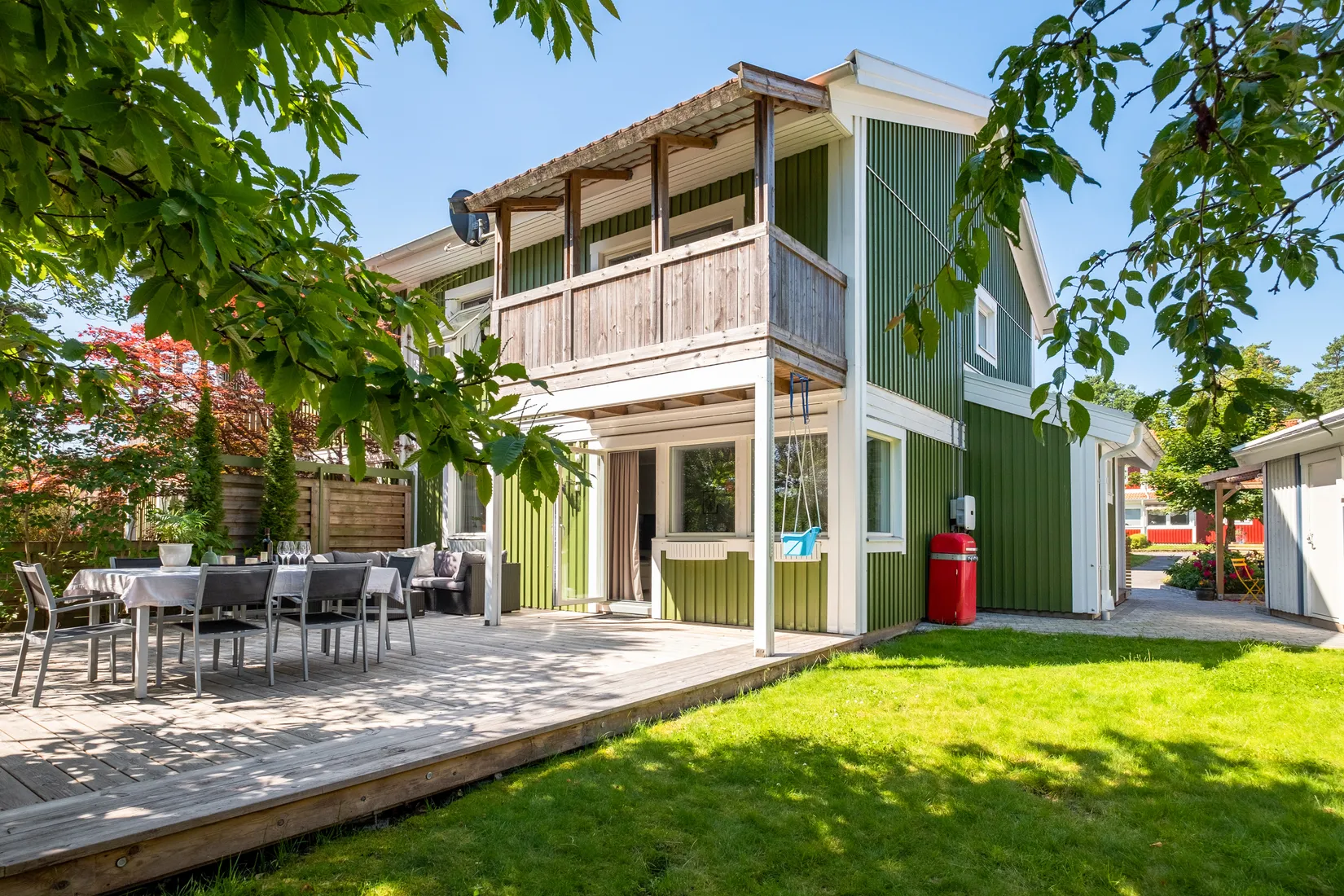 Radhus, Båtsman lustigs gata 138, Backatorp, Göteborg