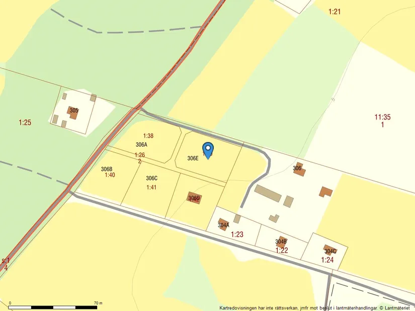 Tomt, Björkenäs 306E, Karlskrona