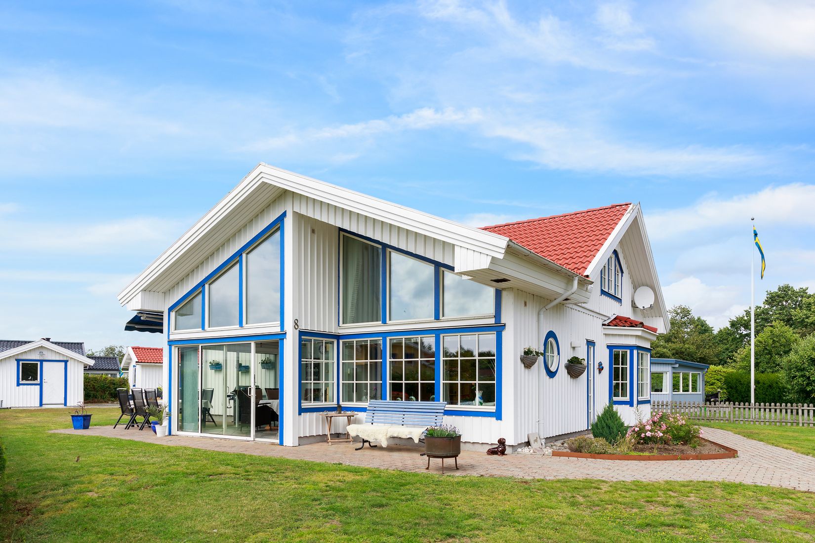 Villa, Strandbackavägen 8, Träslövsläge, Varberg