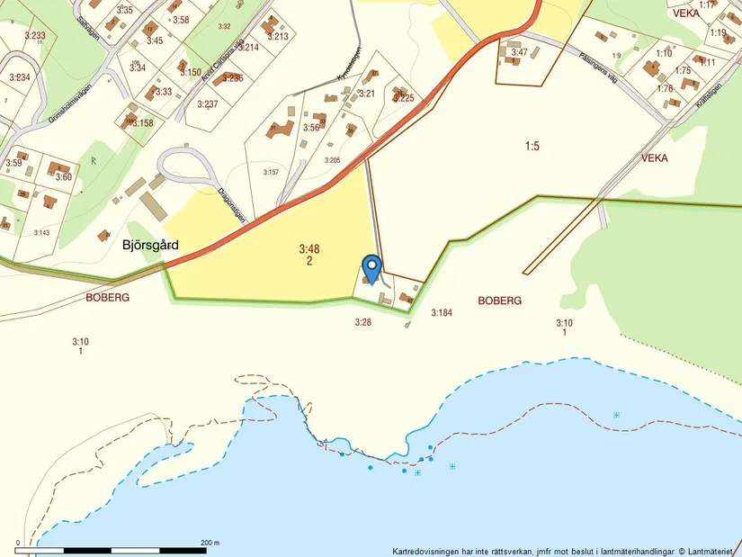 Villa, Bobergs kustväg 40, Grimsholmen/Veka, Falkenberg