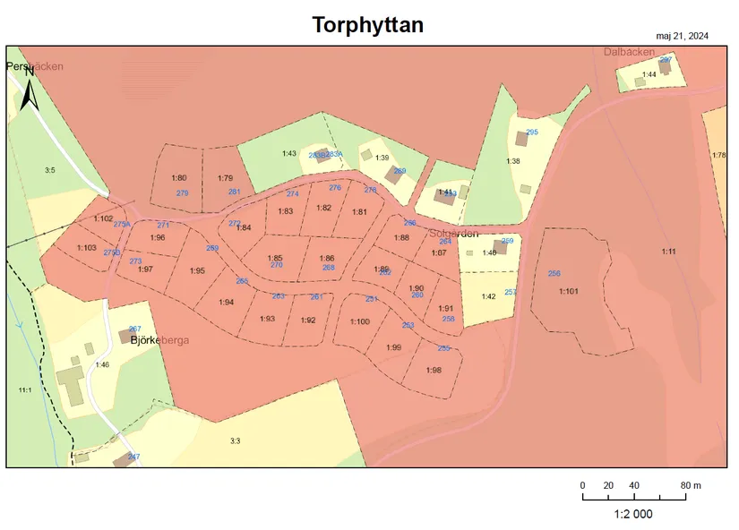 Tomt, Torphyttan 264, Lindesberg