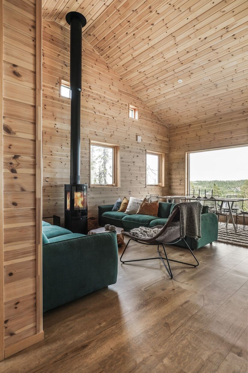 Radhus, Svampstigen 9B, Svampstigen, Utsikten, Storhogna, Berg