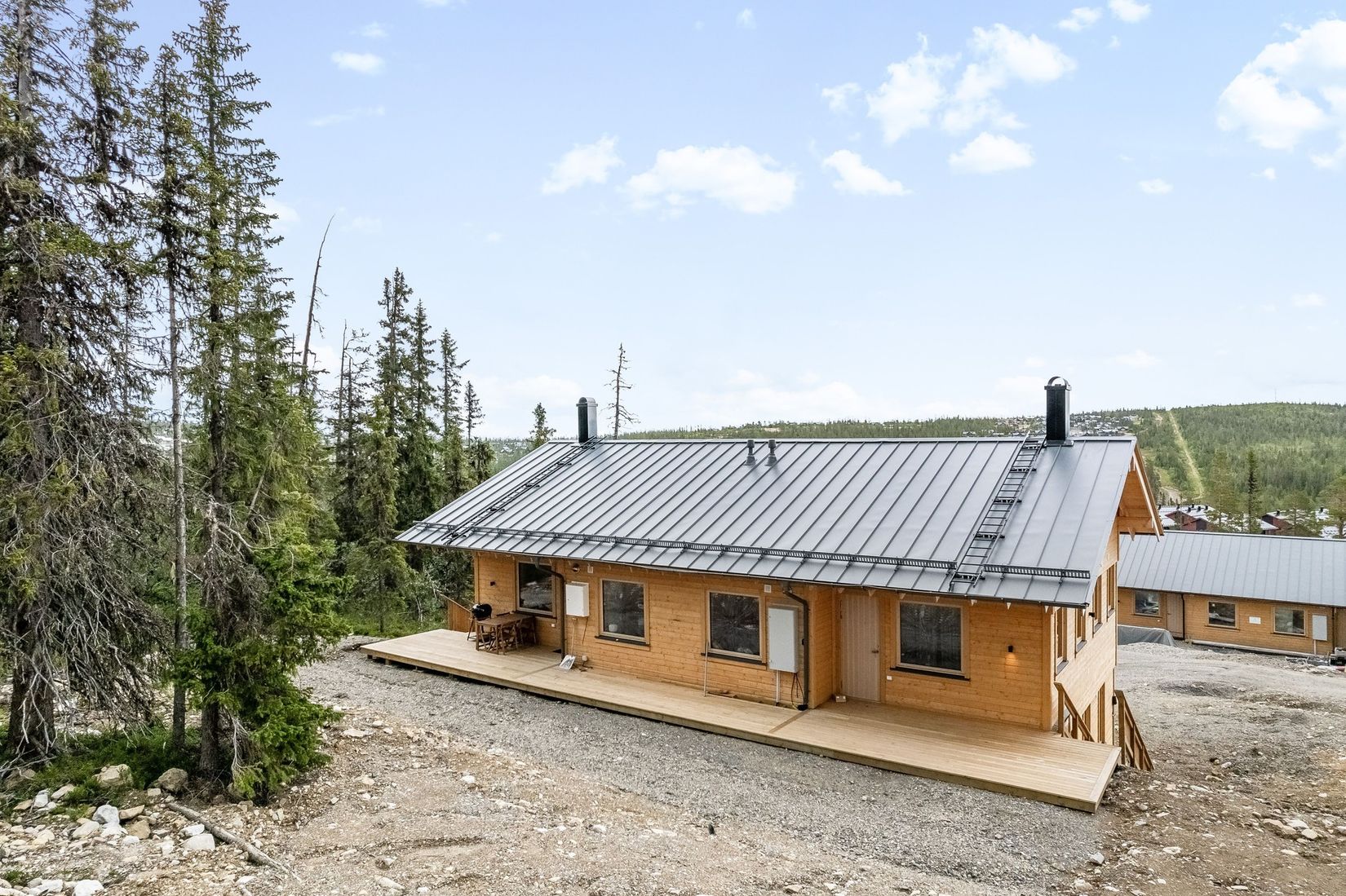 Radhus, Svampstigen 9B, Svampstigen, Utsikten, Storhogna, Berg