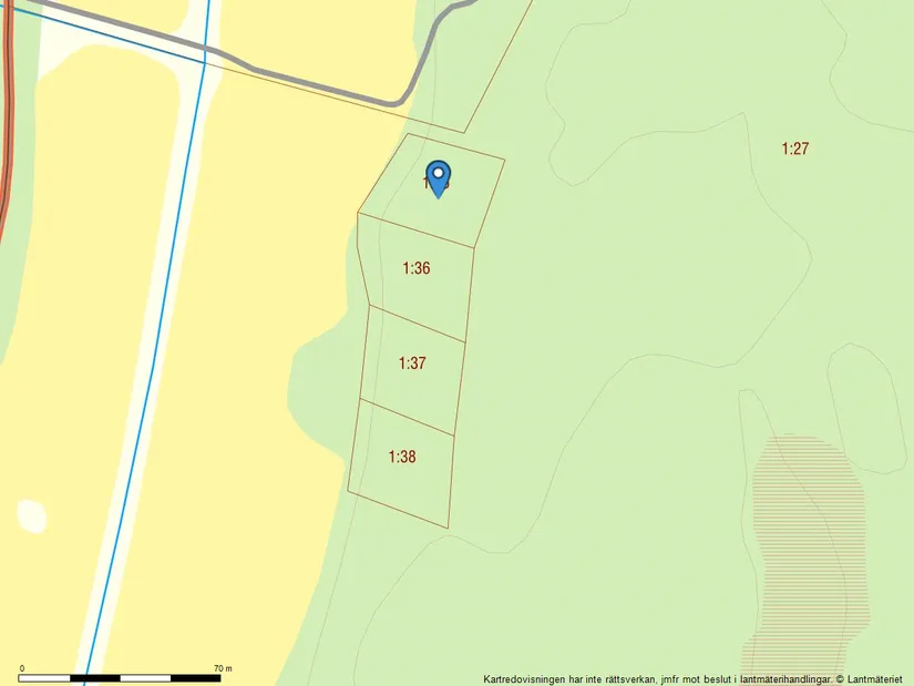 Tomt, Fiby 49 - 55, Uppsala