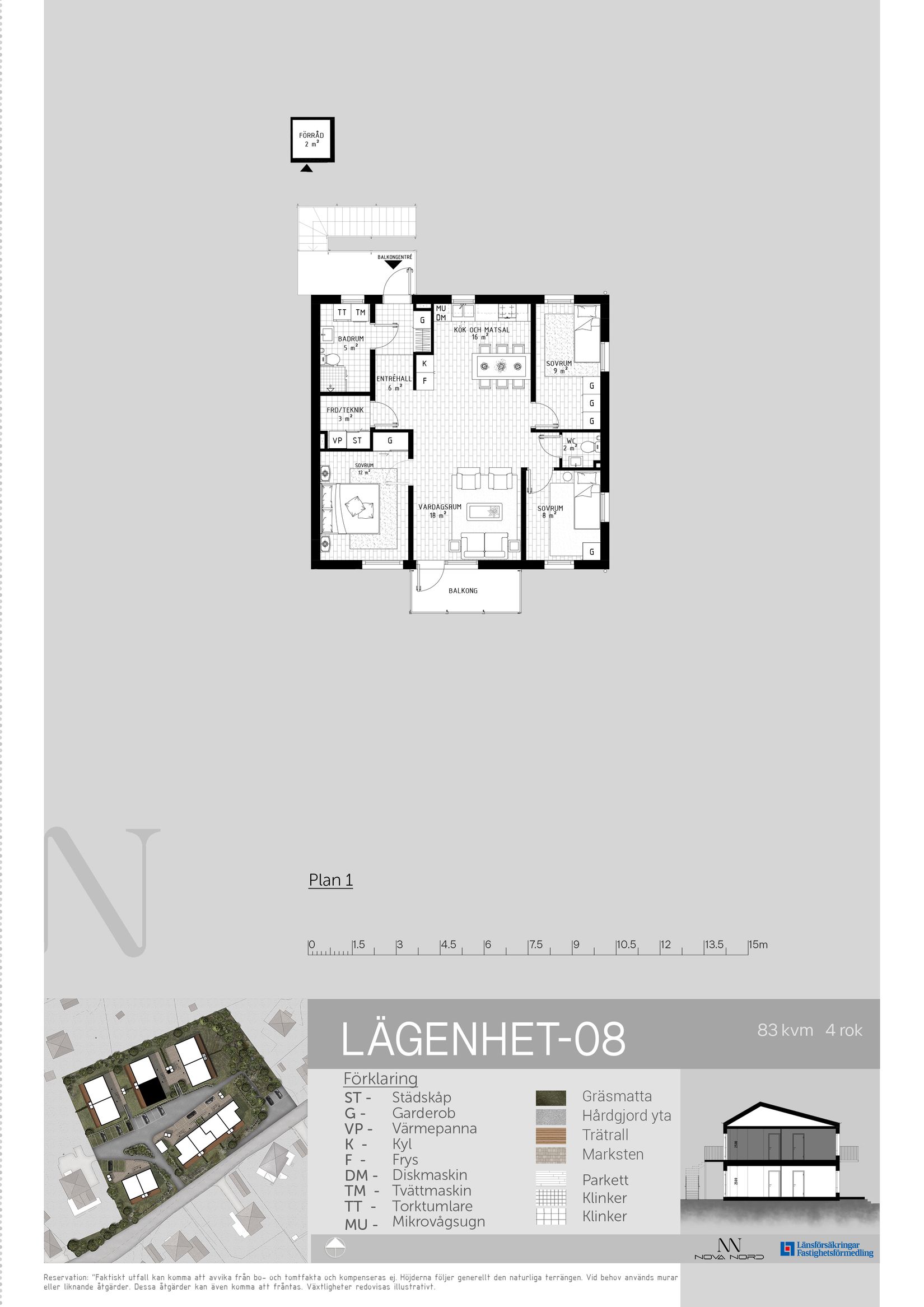 Bostadsrätt, Blåsut höjd, Blåsut, Vänersborg