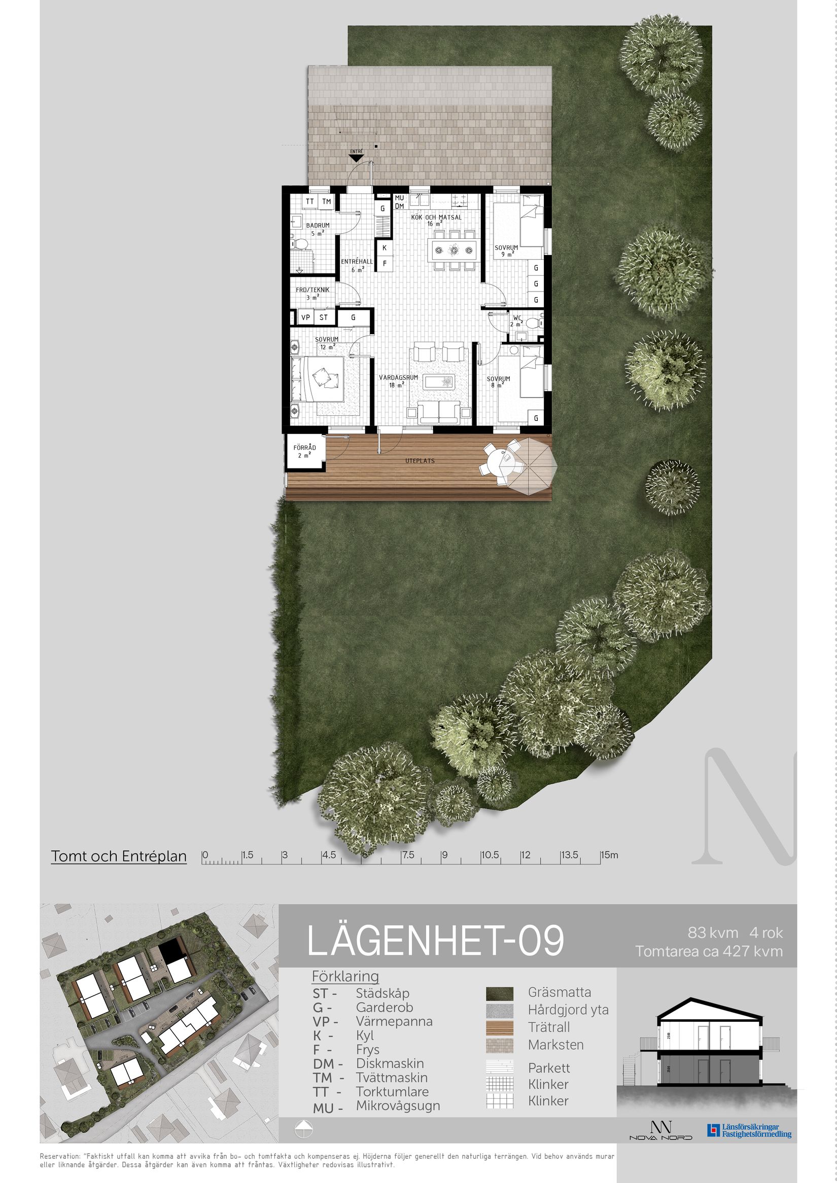 Bostadsrätt, Blåsut höjd, Blåsut, Vänersborg