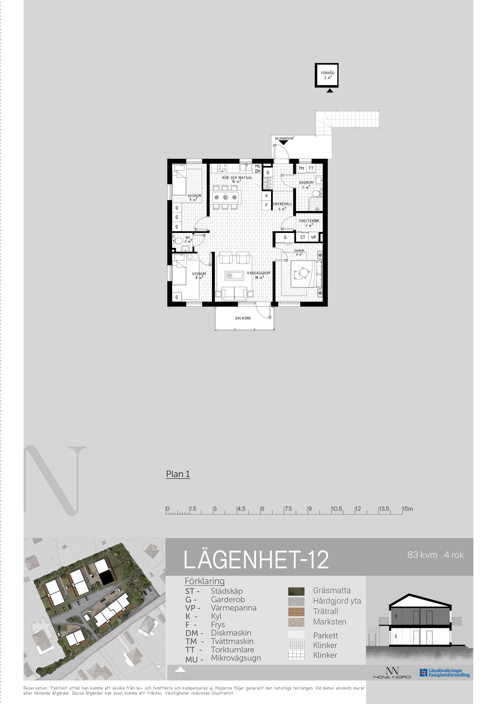 Bostadsrätt, Blåsut höjd, Blåsut, Vänersborg