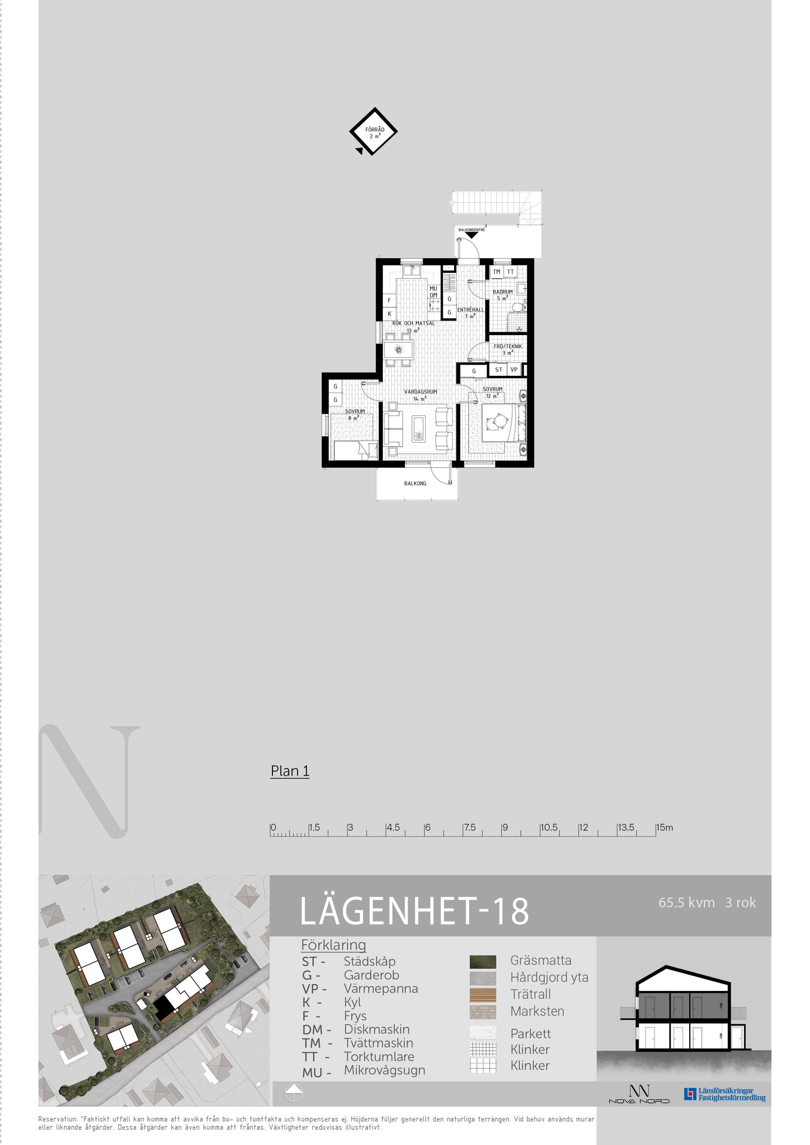 Bostadsrätt, Blåsut höjd, Blåsut, Vänersborg