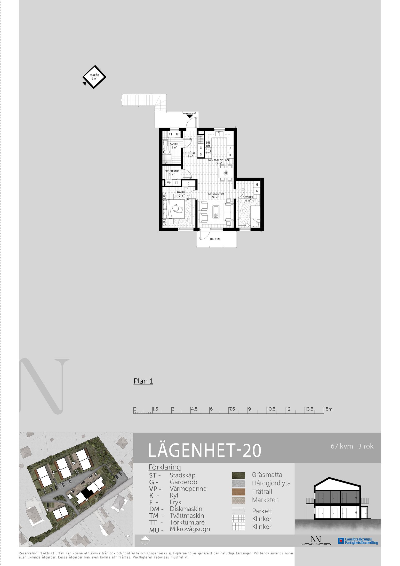 Bostadsrätt, Blåsut höjd, Blåsut, Vänersborg