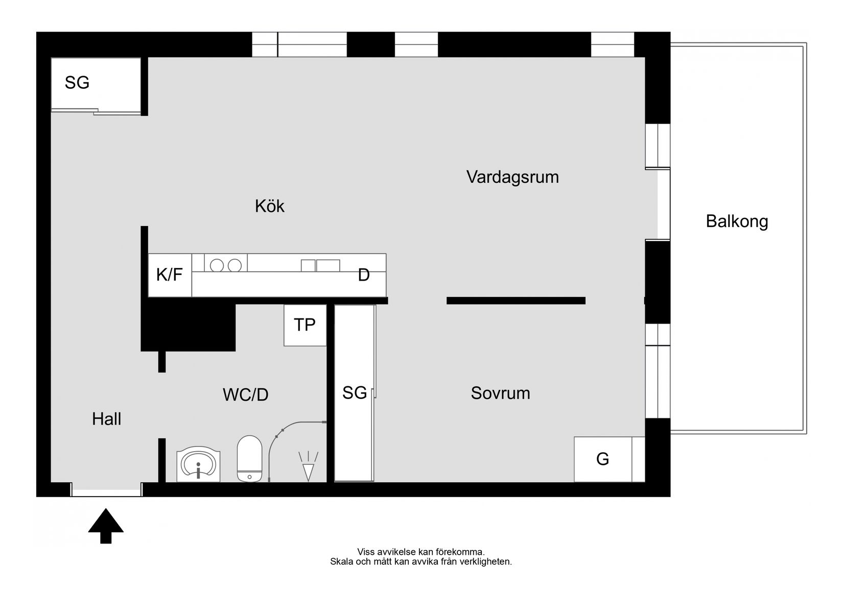 Bostadsrätt, Ölandsresan 3B, Sävja, Uppsala