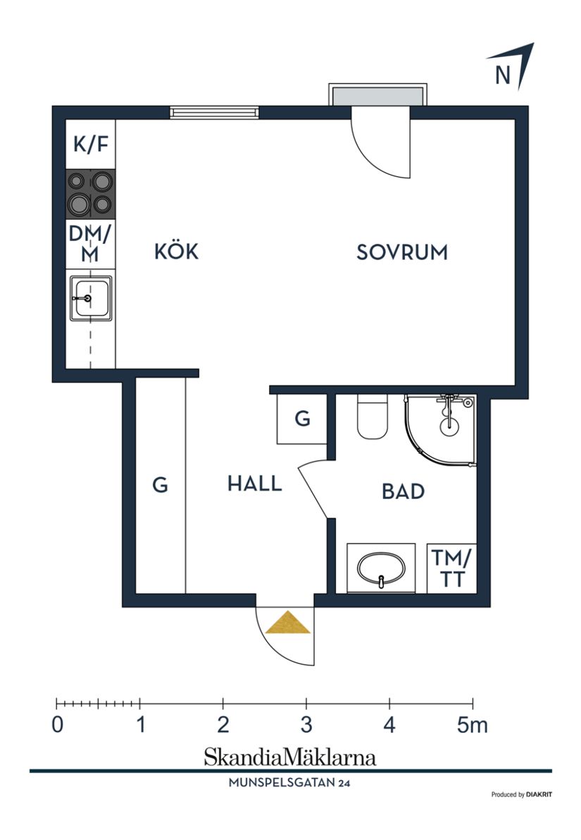 Bostadsrätt, Munspelsgatan 24, Göteborg