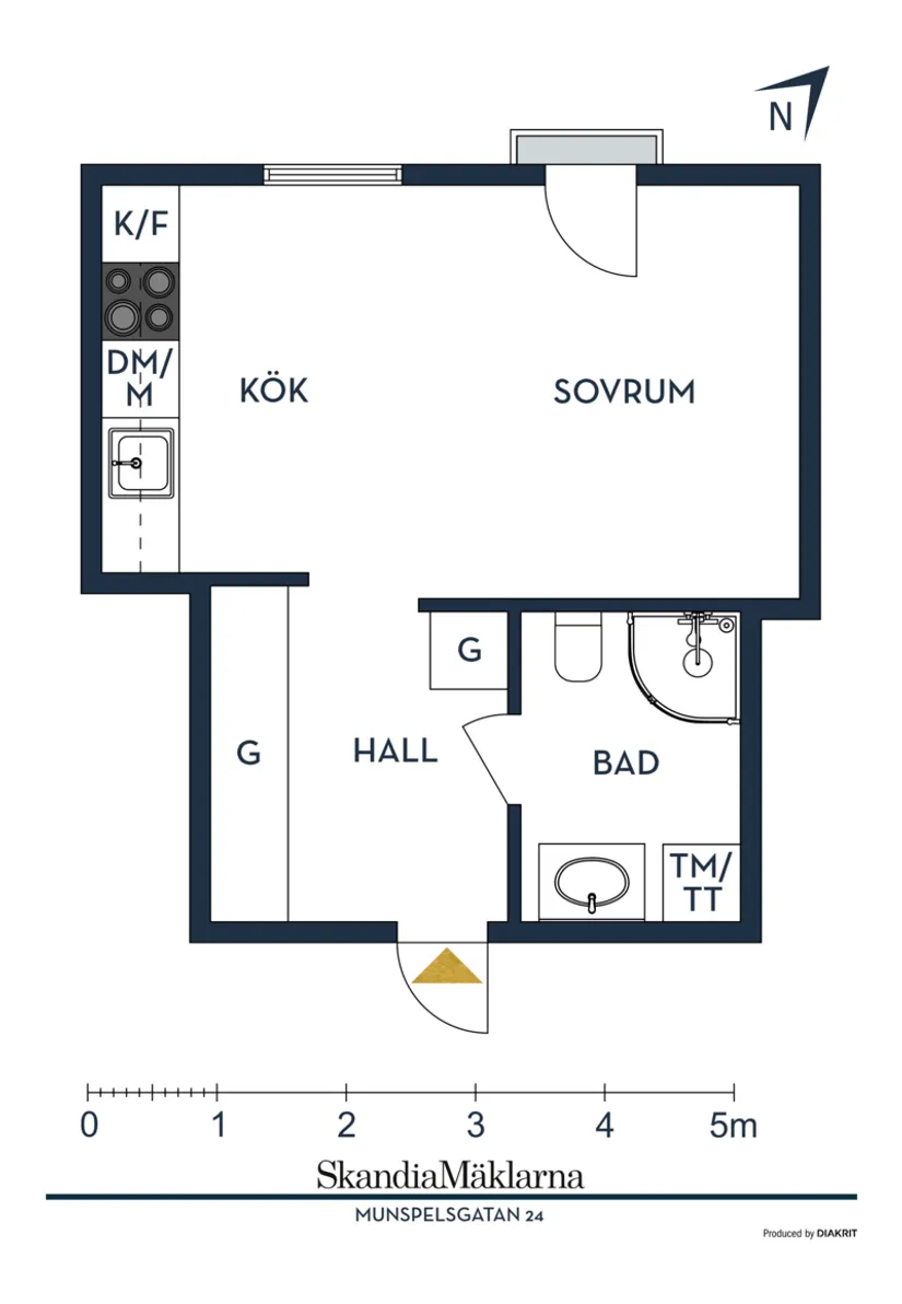 Bostadsrätt, Munspelsgatan 24, Göteborg