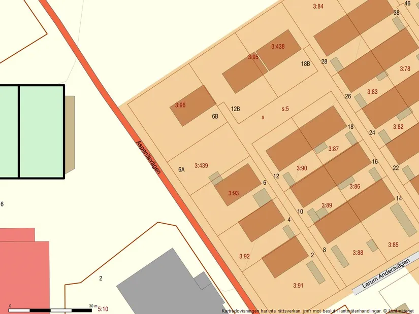 Tomt, Lerum Andersvägen 6A, Lerum Centrum, Lerum