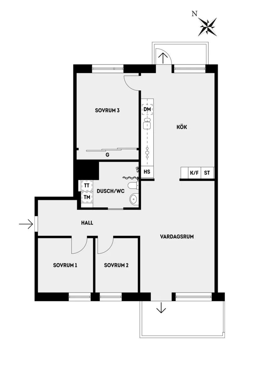 Bostadsrätt, Källtorpsvägen 11, Näsbypark, Täby