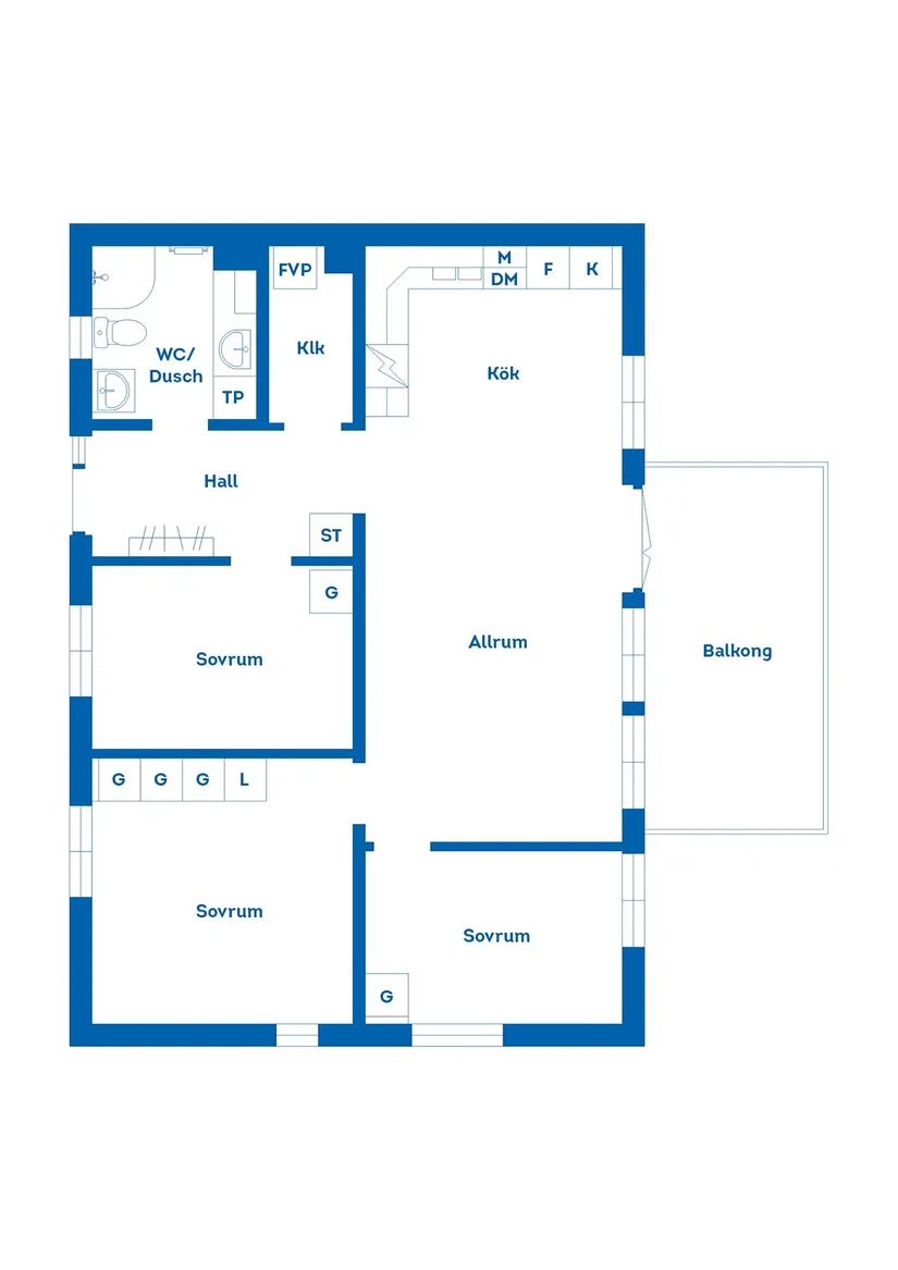 Bostadsrätt, Astrakangatan 3A, Alsberg, Nässjö