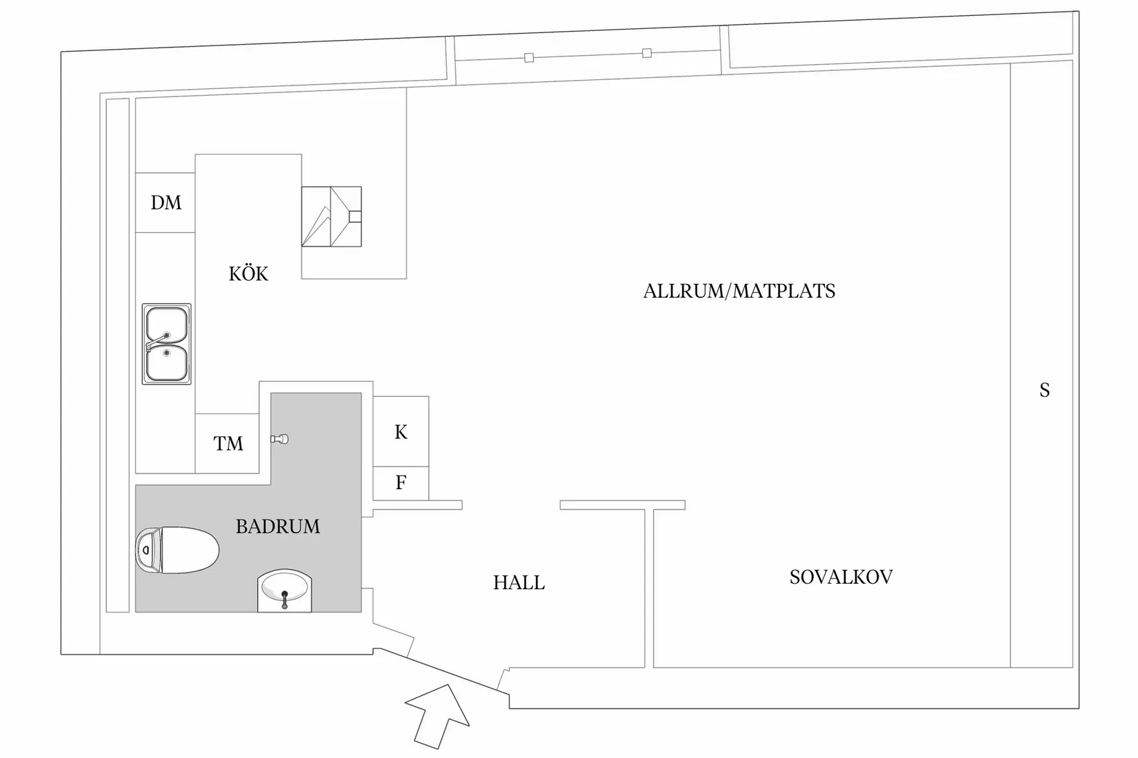 Bostadsrätt, Övre Nytorgsgatan 85A, Helsingborg