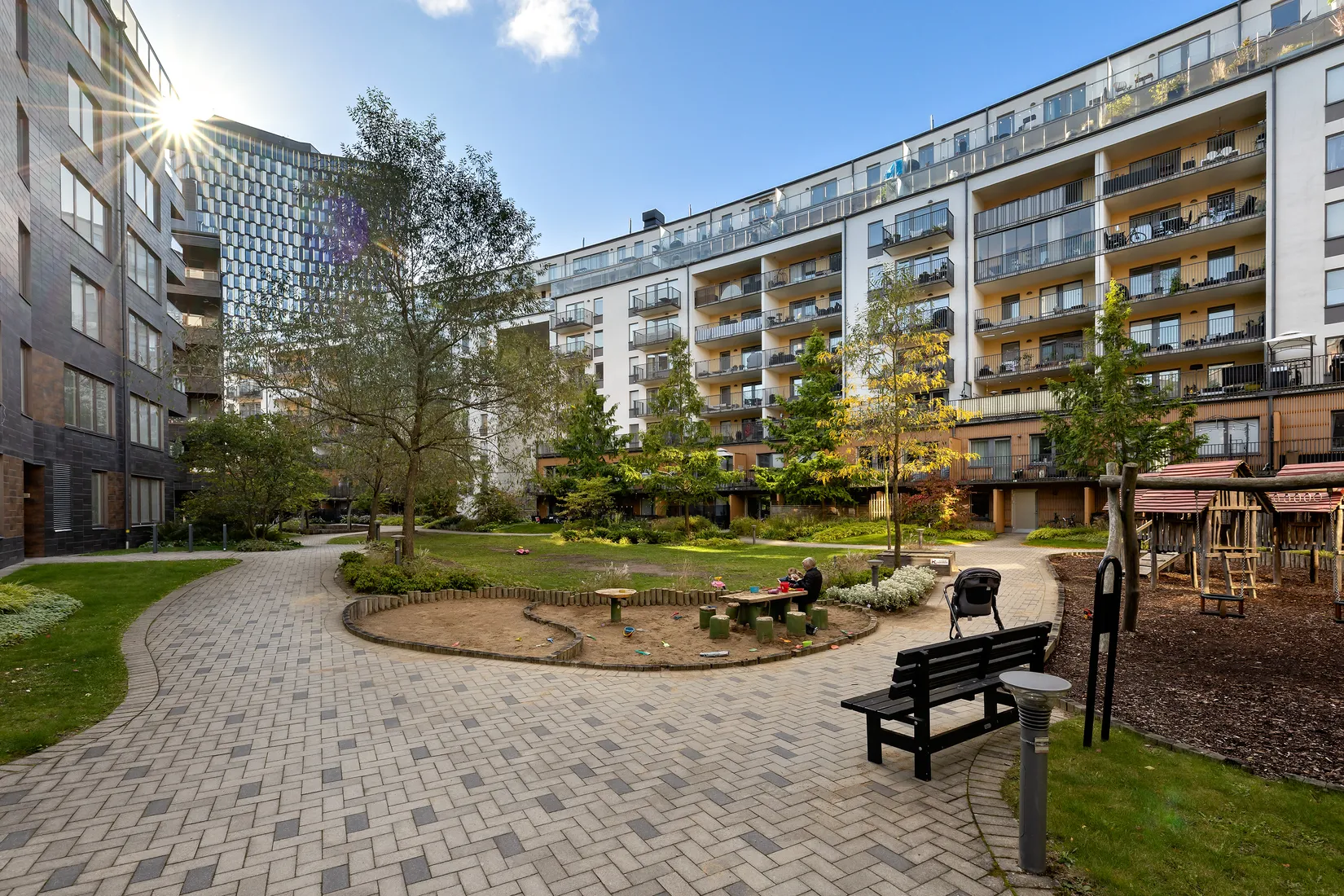 Bostadsrätt, Hammarby Allé 7, Hammarby Sjöstad, Stockholm
