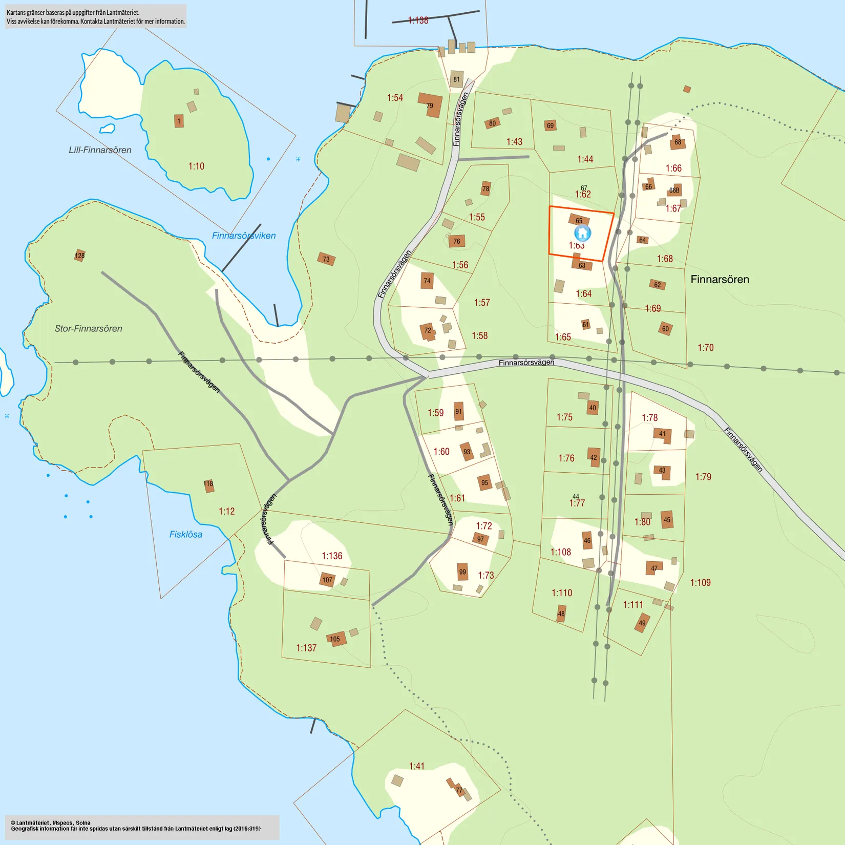 Fritidshus, Finnarsörsvägen 65, Fogdö, Norrtälje