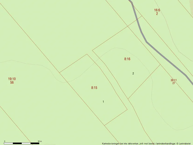 Tomt, Ljugaruddsvägen 1-2-3-4, Blecket, Rättvik