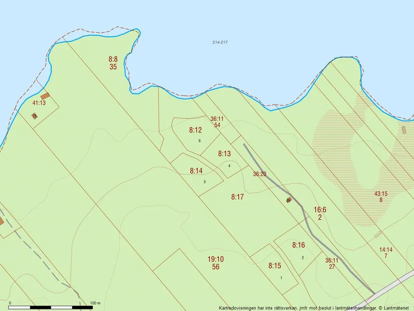 Tomt, Ljugaruddsvägen 1-2-3-4, Blecket, Rättvik