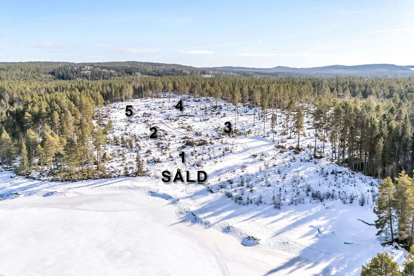 Tomt, Ljugaruddsvägen 1-2-3-4, Blecket, Rättvik