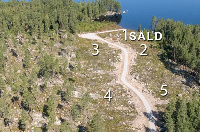 Tomt, Ljugaruddsvägen 1-2-3-4, Blecket, Rättvik