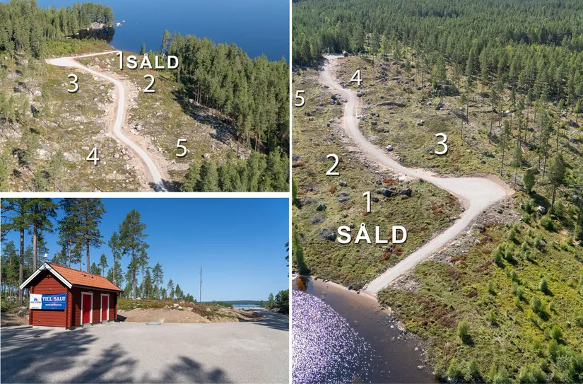 Tomt, Ljugaruddsvägen 1-2-3-4, Blecket, Rättvik
