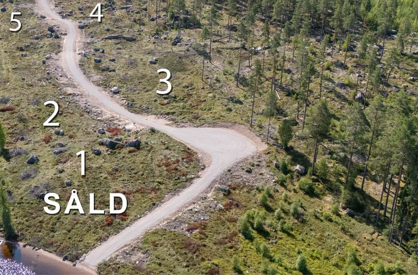 Tomt, Ljugaruddsvägen 1-2-3-4, Blecket, Rättvik